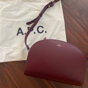 A.P.C SAC DEMI LUNE CROSSBODY
